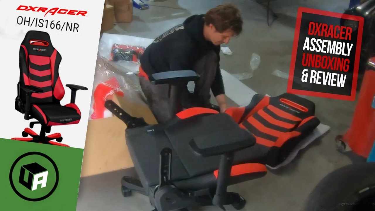 Read DXRacer Chair Review & Assembly. Red & Black OHRV131RB Office Gaming Chair - RevvdMotors Giveaway