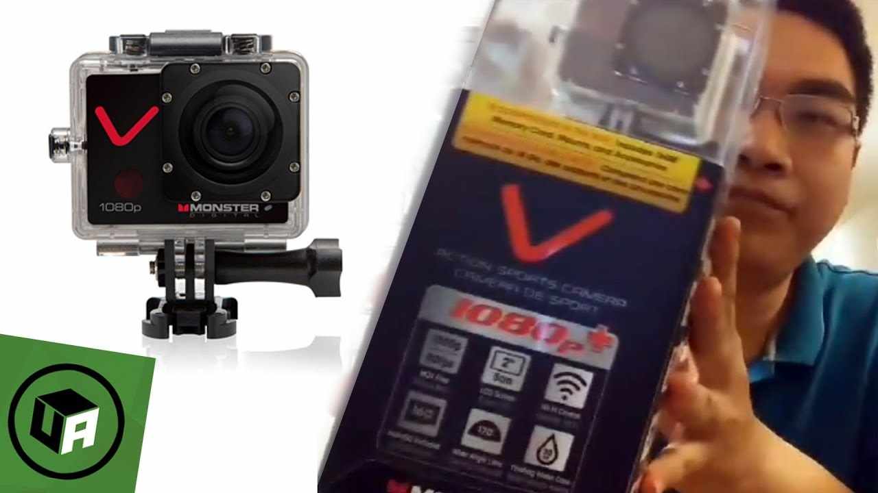 Read Monster VILLAIN Action Camera 1080p + 30FPS with 32GB Unboxing and First Impressions