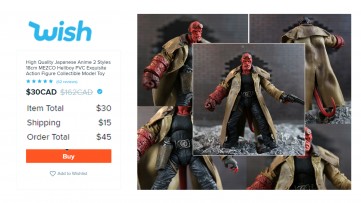 Best HELLBOY Knockoff Action Figure 7