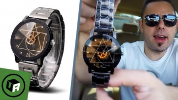 WATCH ON A $5 BUDGET. HAREL VI 68/9 Budget Watch Review. Steampunk Geometric Watch Unboxing